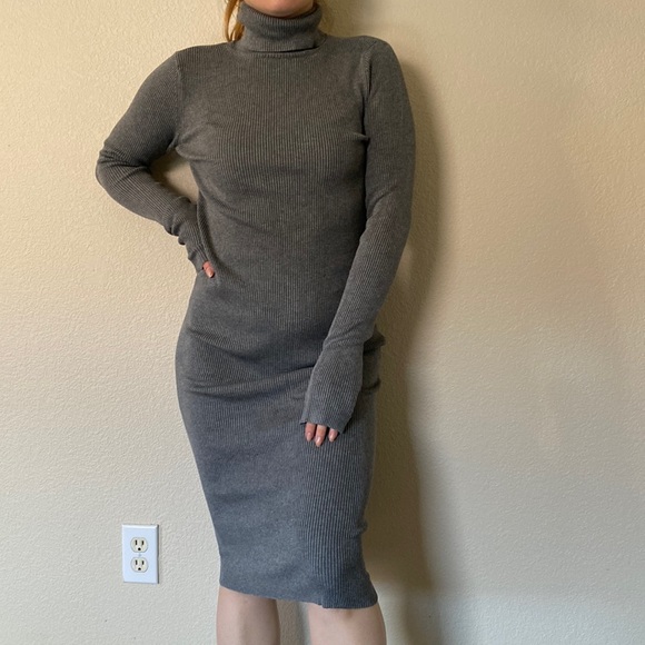 Express Turtle Neck Dress - Picture 3 of 5